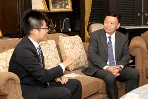 เลขาธิการ กสทช. ให้การต้อนรับMr. Yasunari Ueno ผู้แทน Ministry of Internal Affairs and Communications (MIC)